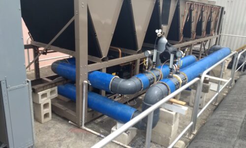 Chilled water piping